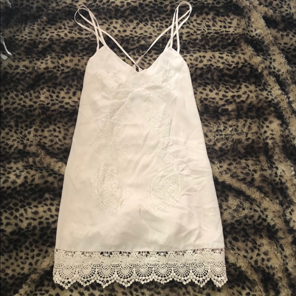 F21 light pink dress